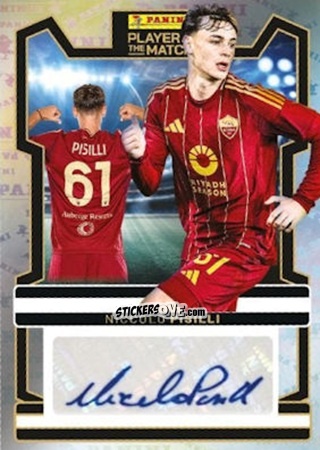 Sticker Niccolò Pisilli - Serie A Player of The Match 2024-2025
 n. AUT-NPI - Panini