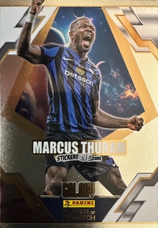 Figurina Marcus Thuram - Serie A Player of The Match 2024-2025
 n. 183 - Panini
