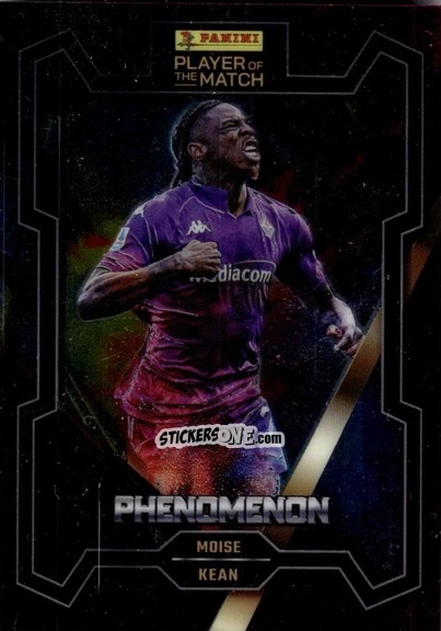 Figurina Moise Kean - Serie A Player of The Match 2024-2025
 n. 194 - Panini