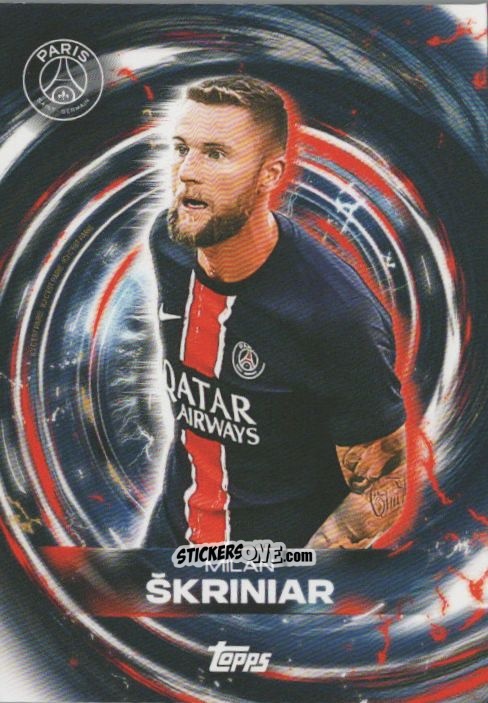 Figurina Milan Škriniar - Paris Saint-Germain 2024-2025 Team Set
 n. 38 - Topps