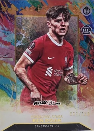 Figurina Ben Doak - Inception Uefa Club Competitions 2023-2024 n. 90 - Topps