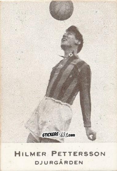 Figurina Hilmer Pettersson - Allsvenskan 1950-1951 n. 20 - Alifabolaget
