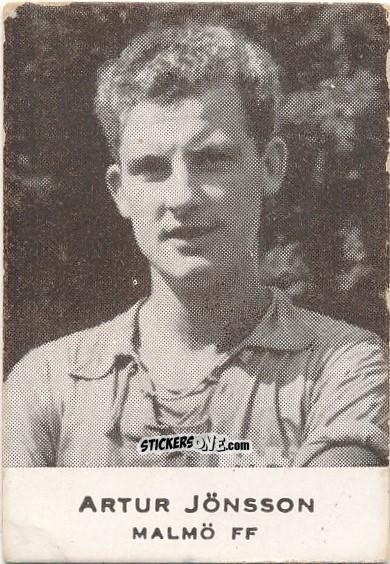 Figurina Artur Jönsson - Allsvenskan 1950-1951 n. 33 - Alifabolaget
