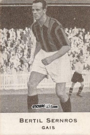 Figurina Bertil Sernros - Allsvenskan 1950-1951 n. 36 - Alifabolaget
