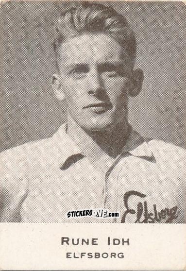 Figurina Rune ldh - Allsvenskan 1950-1951 n. 41 - Alifabolaget
