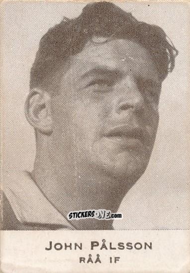 Figurina John Pålsson - Allsvenskan 1950-1951 n. 44 - Alifabolaget
