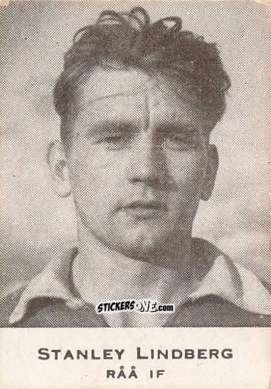 Figurina Stanley Lindberg - Allsvenskan 1950-1951 n. 46 - Alifabolaget
