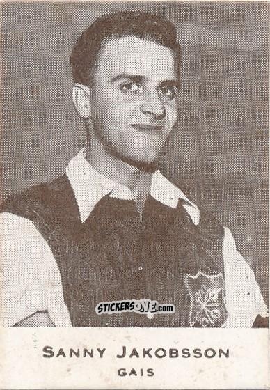Figurina Sanny Jakobsson - Allsvenskan 1950-1951 n. 51 - Alifabolaget
