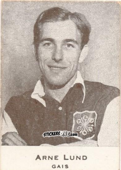 Figurina Arne Lund - Allsvenskan 1950-1951 n. 54 - Alifabolaget
