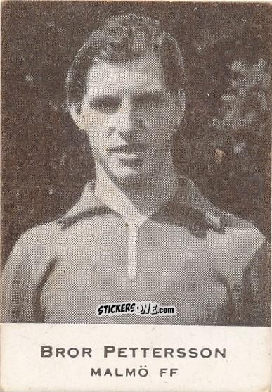 Figurina Bror Pettersson - Allsvenskan 1950-1951 n. 56 - Alifabolaget
