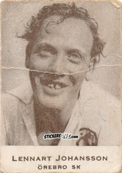 Figurina Lennart Johansson - Allsvenskan 1950-1951 n. 62 - Alifabolaget
