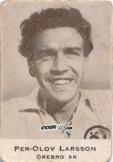 Figurina Per-Olov Larsson - Allsvenskan 1950-1951 n. 64 - Alifabolaget
