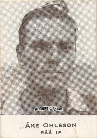Figurina Åke Ohlsson - Allsvenskan 1950-1951 n. 71 - Alifabolaget
