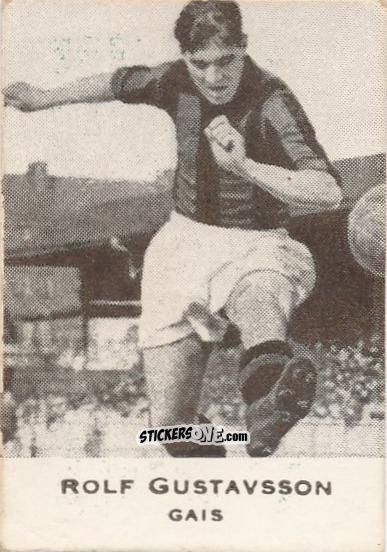 Figurina Rolf Gustavsson - Allsvenskan 1950-1951 n. 74 - Alifabolaget
