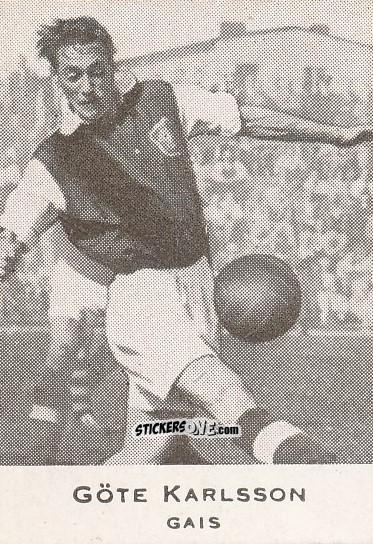 Figurina Göte Karlsson - Allsvenskan 1950-1951 n. 75 - Alifabolaget
