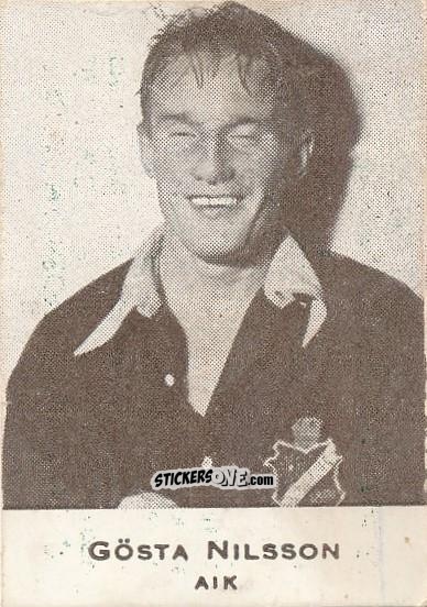 Figurina Gösta Nilsson - Allsvenskan 1950-1951 n. 82 - Alifabolaget
