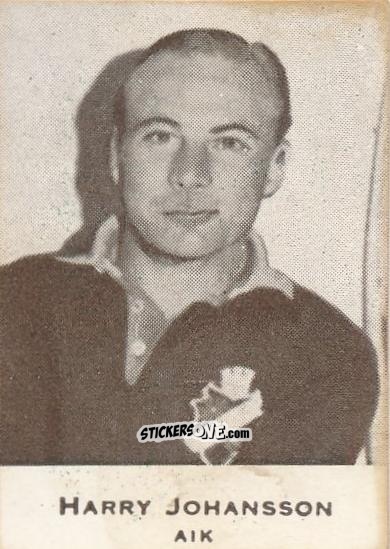 Figurina Harry Johansson - Allsvenskan 1950-1951 n. 83 - Alifabolaget
