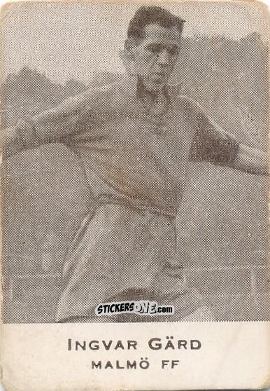 Figurina Ingvar Gärd - Allsvenskan 1950-1951 n. 86 - Alifabolaget
