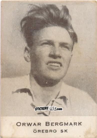 Sticker Orvar Bergmark - Allsvenskan 1950-1951 n. 89 - Alifabolaget
