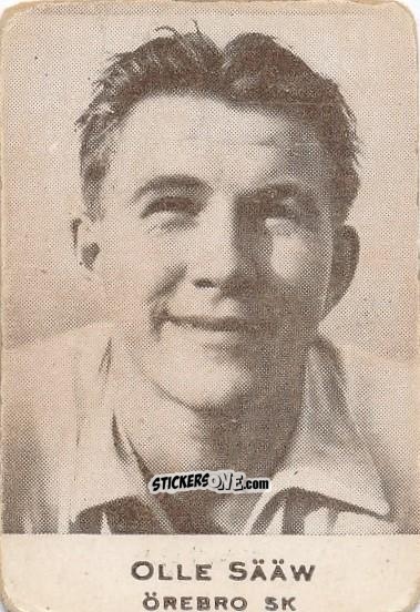 Figurina Olle Sääw - Allsvenskan 1950-1951 n. 90 - Alifabolaget
