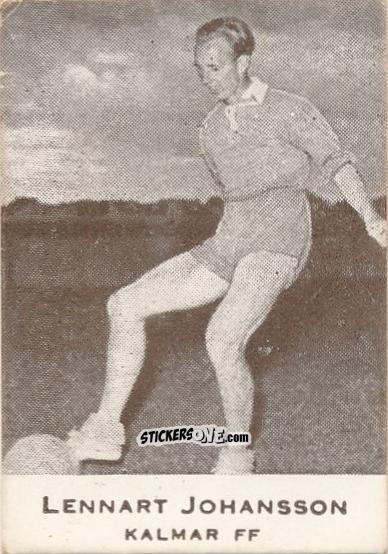 Figurina Lennart Johansson - Allsvenskan 1950-1951 n. 102 - Alifabolaget
