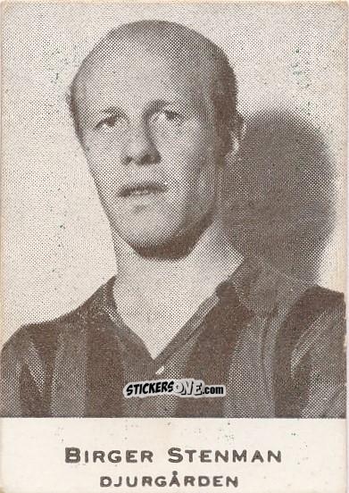 Figurina Birger Stenman - Allsvenskan 1950-1951 n. 109 - Alifabolaget
