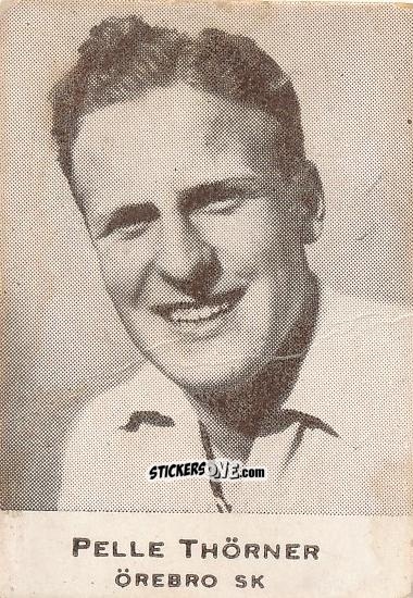 Figurina Pelle Thörner - Allsvenskan 1950-1951 n. 110 - Alifabolaget
