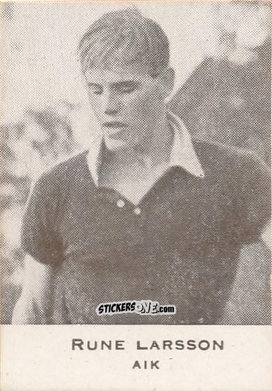 Figurina Rune Larsson - Allsvenskan 1950-1951 n. 111 - Alifabolaget

