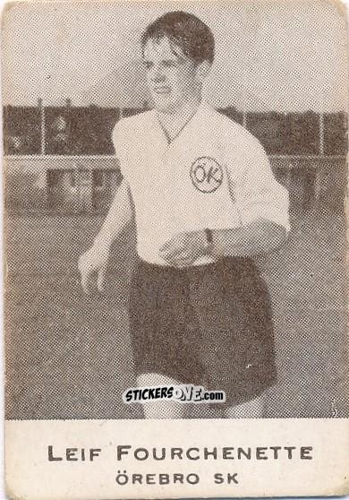 Figurina Leif Fourchenette - Allsvenskan 1950-1951 n. 112 - Alifabolaget
