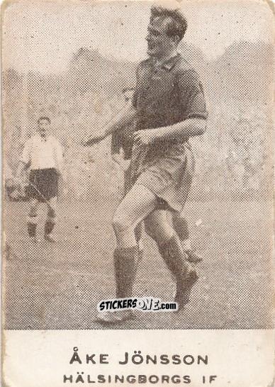 Figurina Åke Jönsson - Allsvenskan 1950-1951 n. 115 - Alifabolaget
