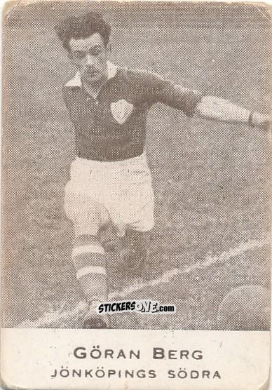 Figurina Göran Berg - Allsvenskan 1950-1951 n. 120 - Alifabolaget
