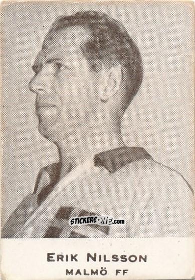 Sticker Erik Nilsson - Allsvenskan 1950-1951 n. 124 - Alifabolaget
