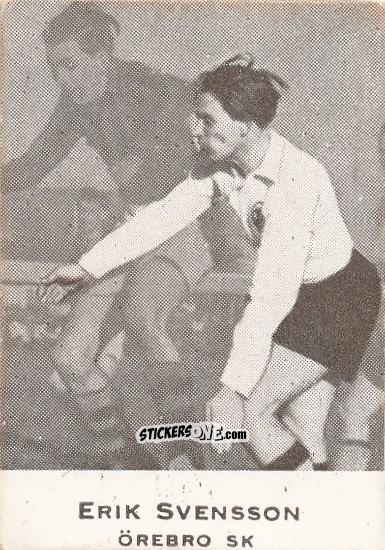 Figurina Erik Svensson - Allsvenskan 1950-1951 n. 126 - Alifabolaget
