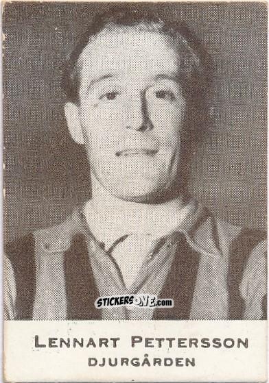 Figurina Lennart Pettersson - Allsvenskan 1950-1951 n. 141 - Alifabolaget
