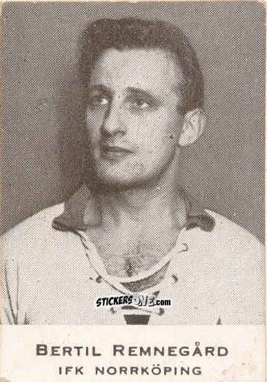 Cromo Bertil Remnegård - Allsvenskan 1950-1951 n. 144 - Alifabolaget
