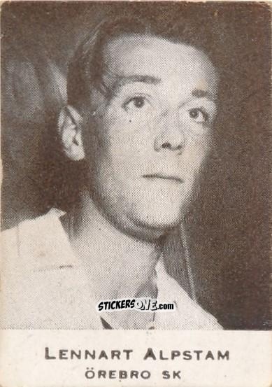 Figurina Lennart Alpstam - Allsvenskan 1950-1951 n. 145 - Alifabolaget
