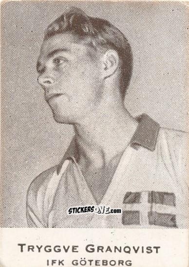 Figurina Tryggve Granqvist - Allsvenskan 1950-1951 n. 148 - Alifabolaget
