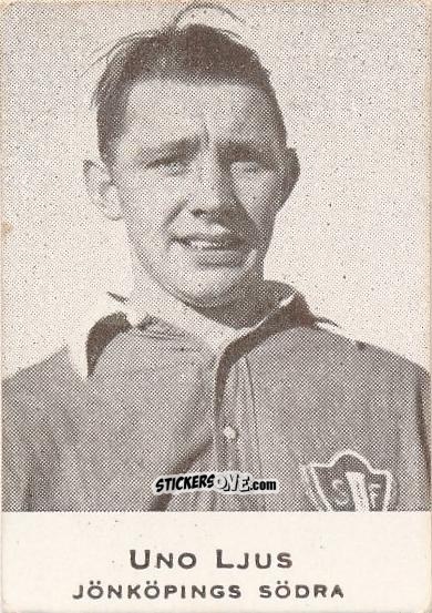 Figurina Uno Ljus - Allsvenskan 1950-1951 n. 150 - Alifabolaget
