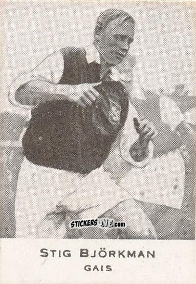 Figurina Stig Björkman - Allsvenskan 1950-1951 n. 154 - Alifabolaget
