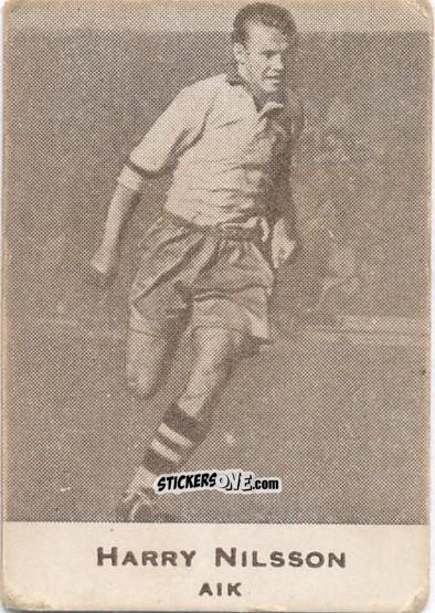 Figurina Harry Nilsson - Allsvenskan 1950-1951 n. 158 - Alifabolaget
