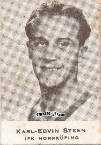 Cromo Karl-Edvin Steen - Allsvenskan 1950-1951 n. 161 - Alifabolaget
