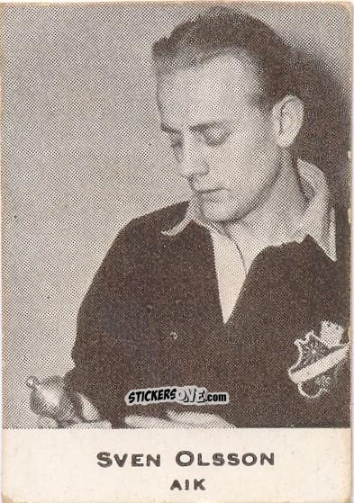 Figurina Sven Olsson - Allsvenskan 1950-1951 n. 162 - Alifabolaget
