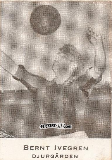 Figurina Bernt Ivegren - Allsvenskan 1950-1951 n. 171 - Alifabolaget
