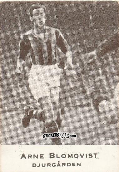 Figurina Arne Blomqvist - Allsvenskan 1950-1951 n. 172 - Alifabolaget
