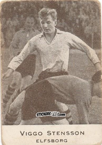 Figurina Viggo Stensson - Allsvenskan 1950-1951 n. 175 - Alifabolaget
