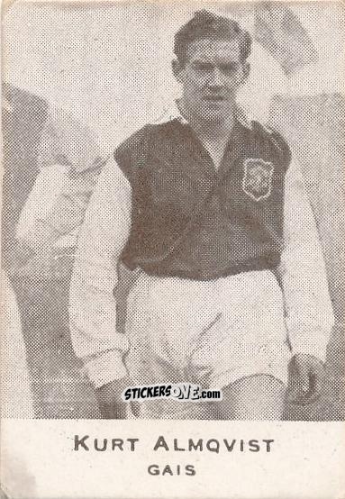 Figurina Knut Almqvist - Allsvenskan 1950-1951 n. 178 - Alifabolaget
