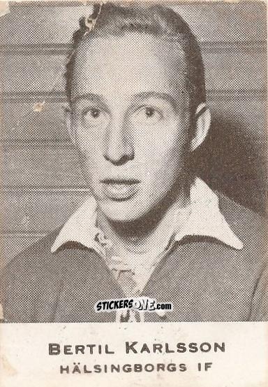 Figurina Bertil Karlsson - Allsvenskan 1950-1951 n. 194 - Alifabolaget
