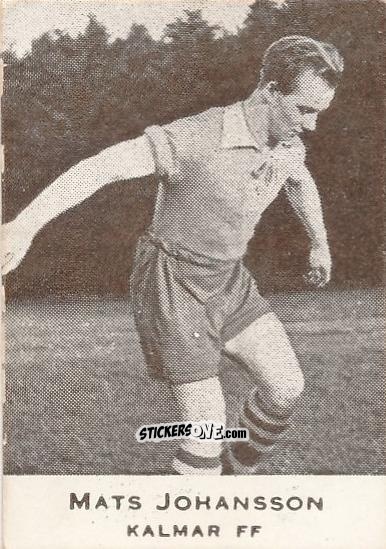 Sticker Mats Johansson - Allsvenskan 1950-1951 n. 196 - Alifabolaget

