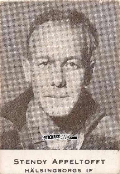 Figurina Stendy Appeltoft - Allsvenskan 1950-1951 n. 199 - Alifabolaget
