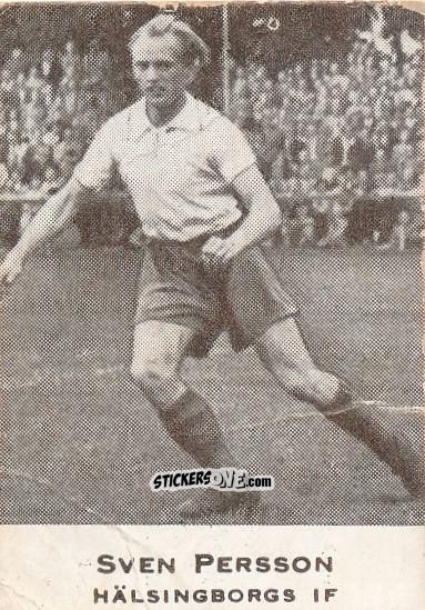 Figurina Sven Persson - Allsvenskan 1950-1951 n. 207 - Alifabolaget
